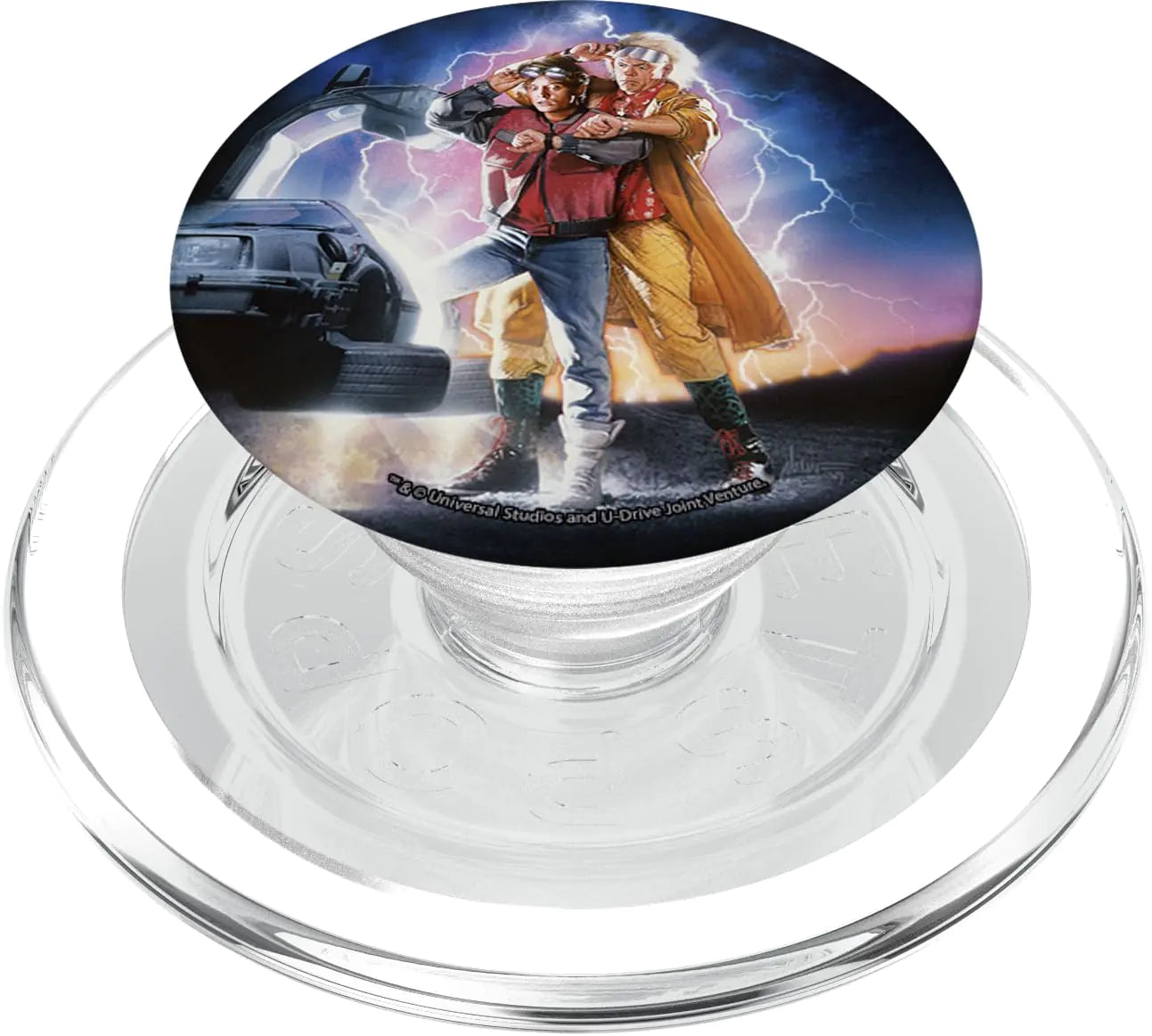Back To The Future Time Travel MagSafe PopGrip
