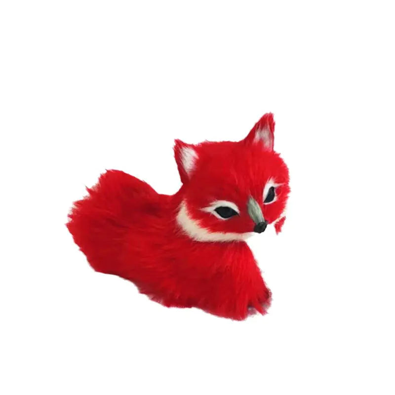 Charming Fox Statuettes - Colorful & Realistic