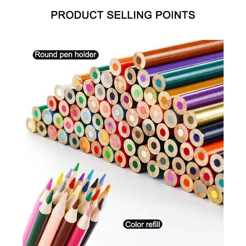 Brutfuner 80 Colors Oily Color Lead Graffiti Pencils