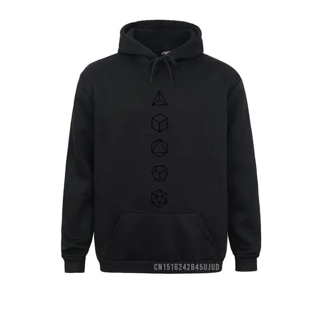 Men's Hoodie with Sacred Geometry Design