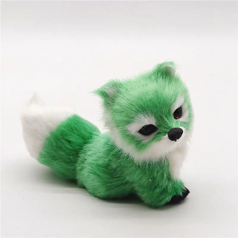Charming Fox Statuettes - Colorful & Realistic