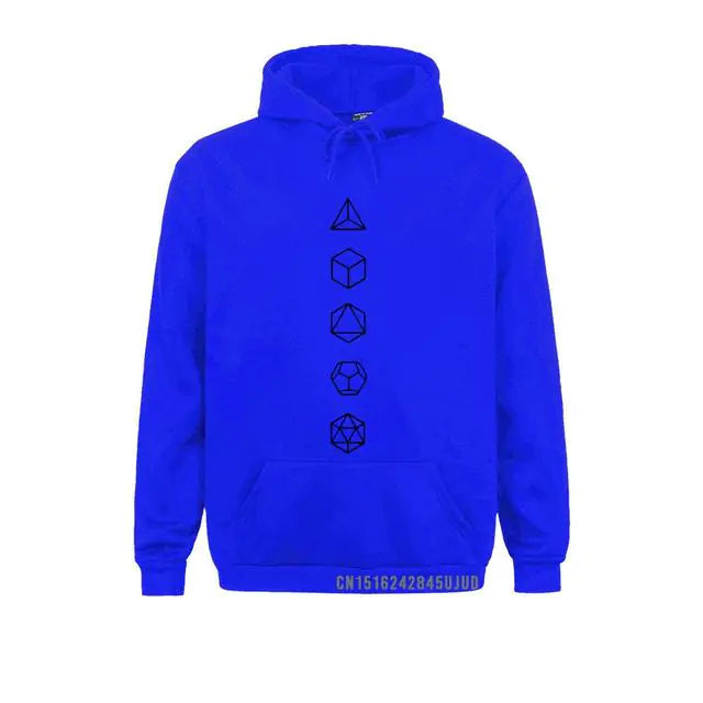 Men's Hoodie with Sacred Geometry Design