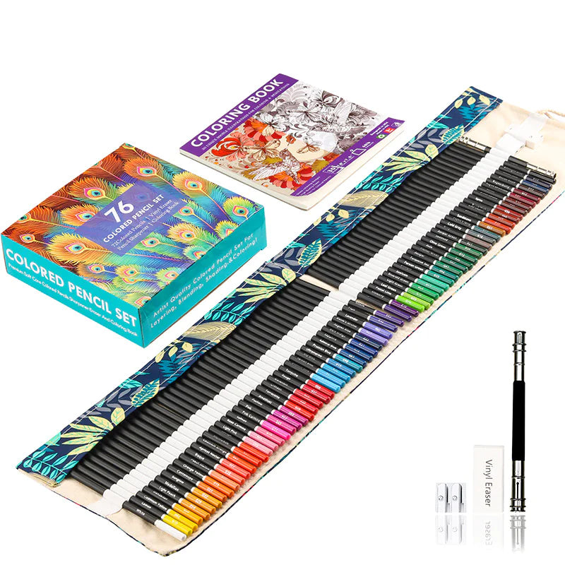 72-Hue Sketching Pencil Kit