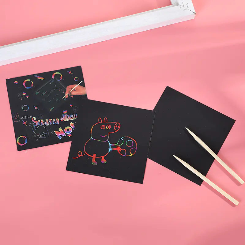 Creative Scratch Art Pad for Kids