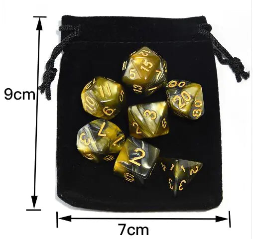 Twin-Tone Acrylic Gaming Dice