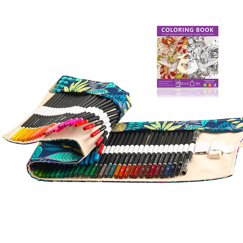 72-Hue Sketching Pencil Kit