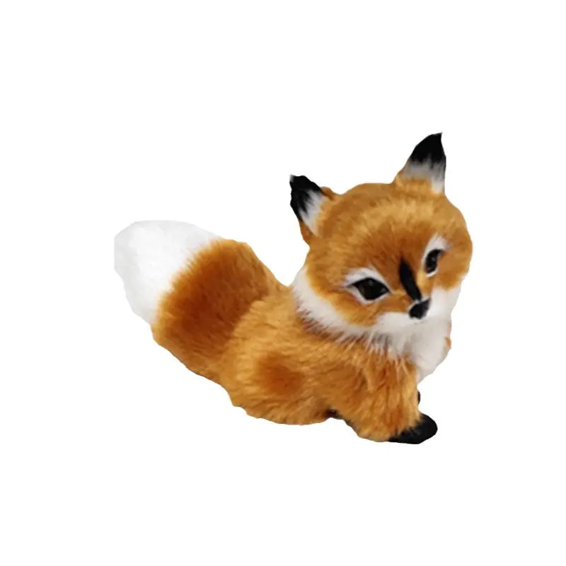 Charming Fox Statuettes - Colorful & Realistic