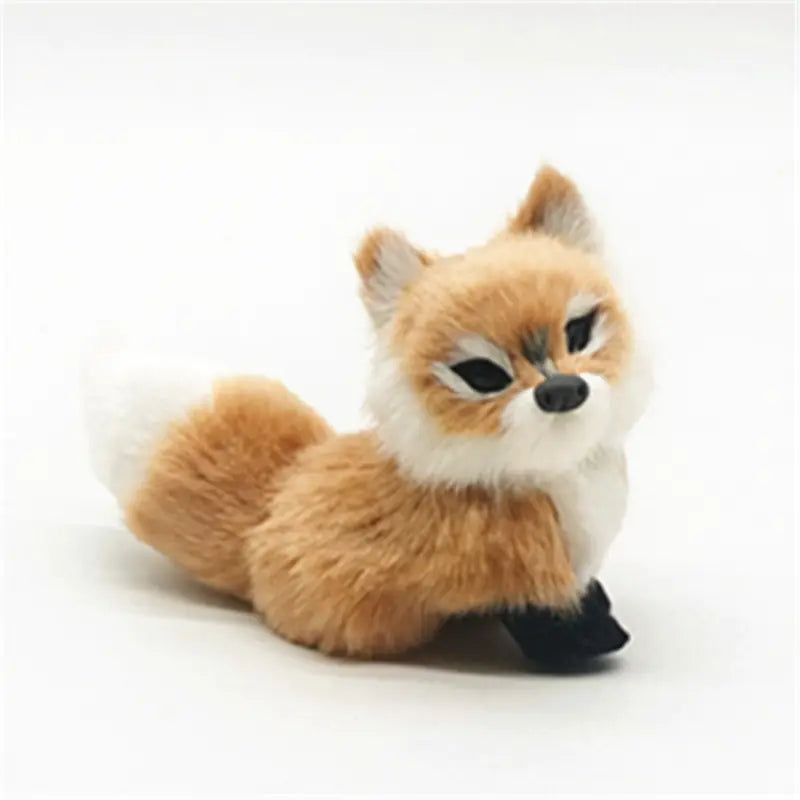 Charming Fox Statuettes - Colorful & Realistic