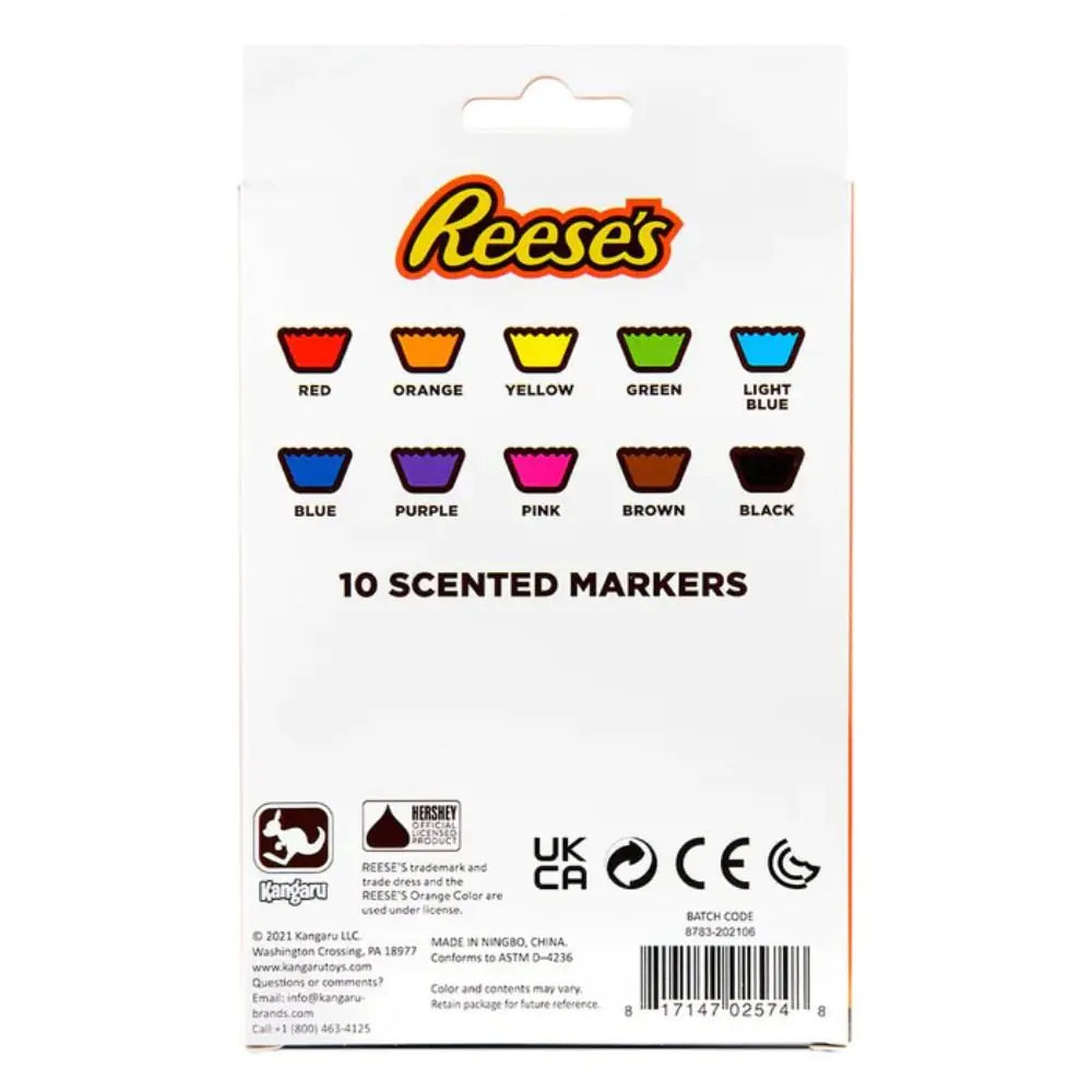 Reese’s 10 Scented Super Tip Markers