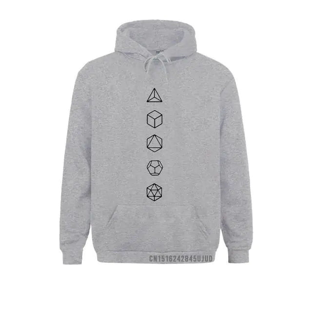 Men's Hoodie with Sacred Geometry Design