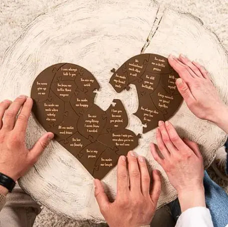 2024 Valentine's Day Wooden Love Puzzle