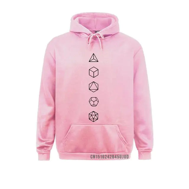 Men's Hoodie with Sacred Geometry Design