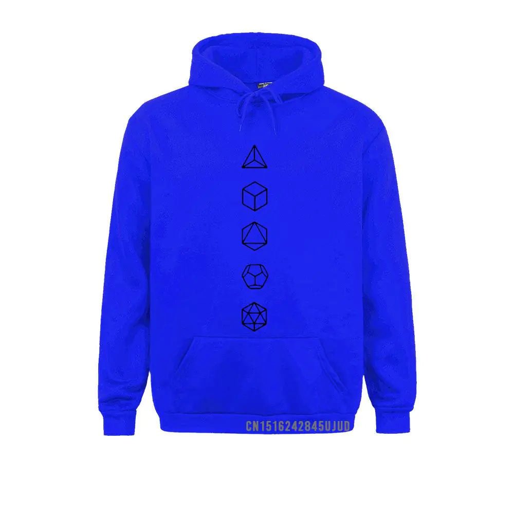 Men's Hoodie with Sacred Geometry Design