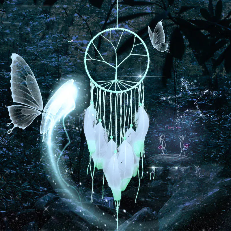 Luminous Tree of Life Dreamcatcher