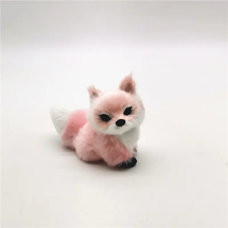 Charming Fox Statuettes - Colorful & Realistic