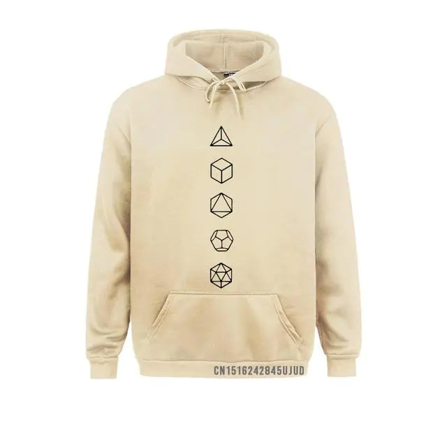 Men's Hoodie with Sacred Geometry Design