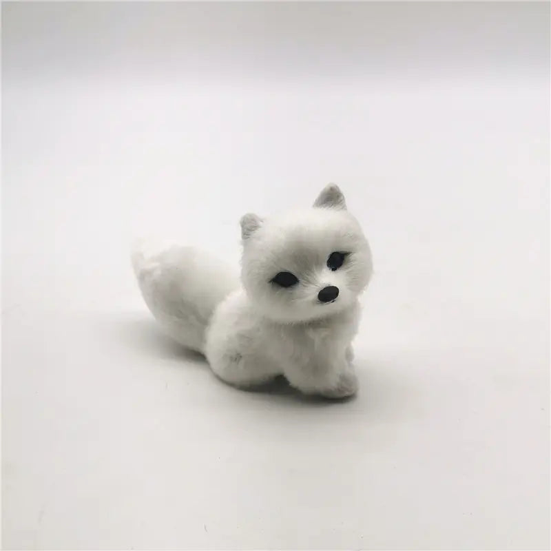 Charming Fox Statuettes - Colorful & Realistic