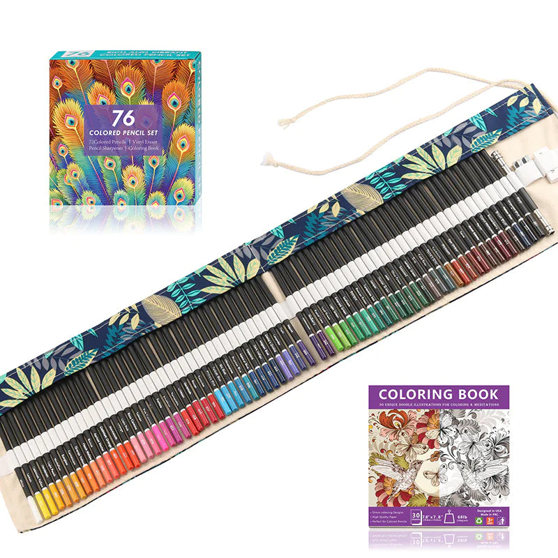 72-Hue Sketching Pencil Kit