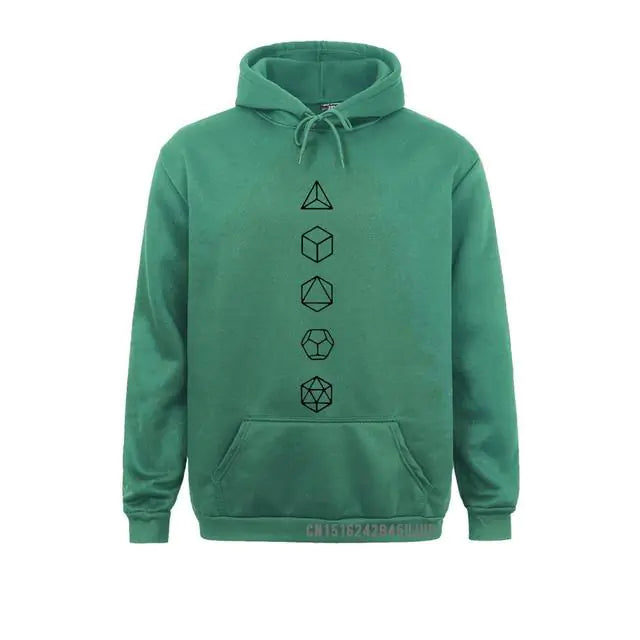 Men's Hoodie with Sacred Geometry Design