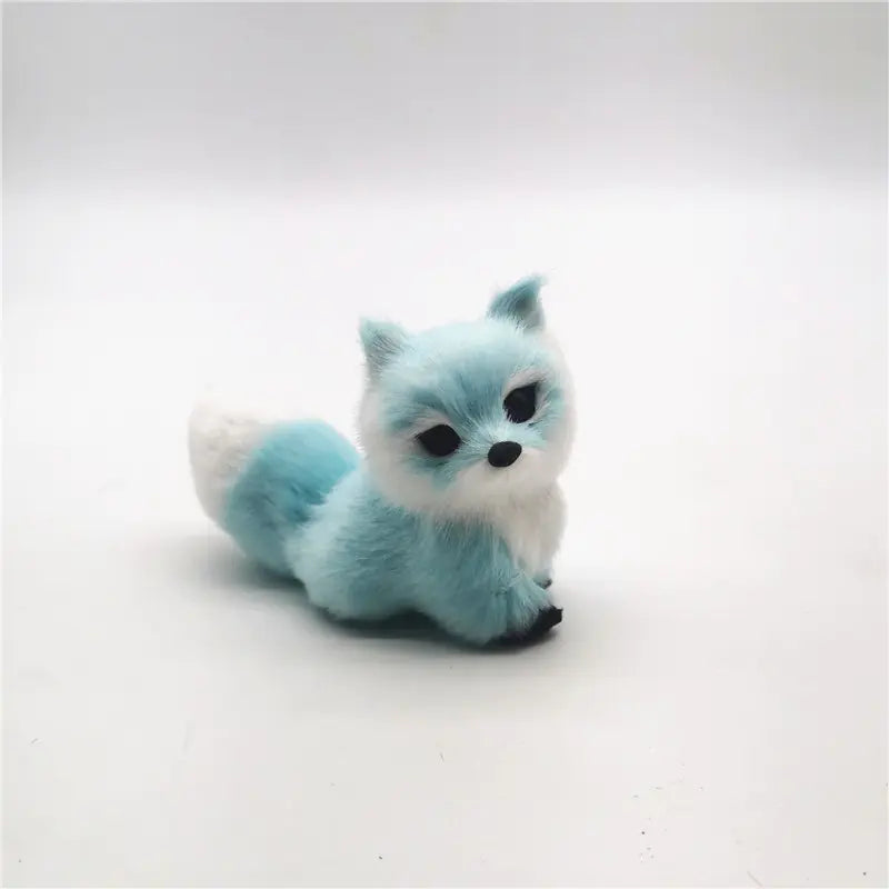 Charming Fox Statuettes - Colorful & Realistic