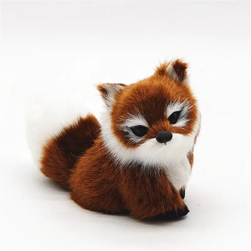 Charming Fox Statuettes - Colorful & Realistic