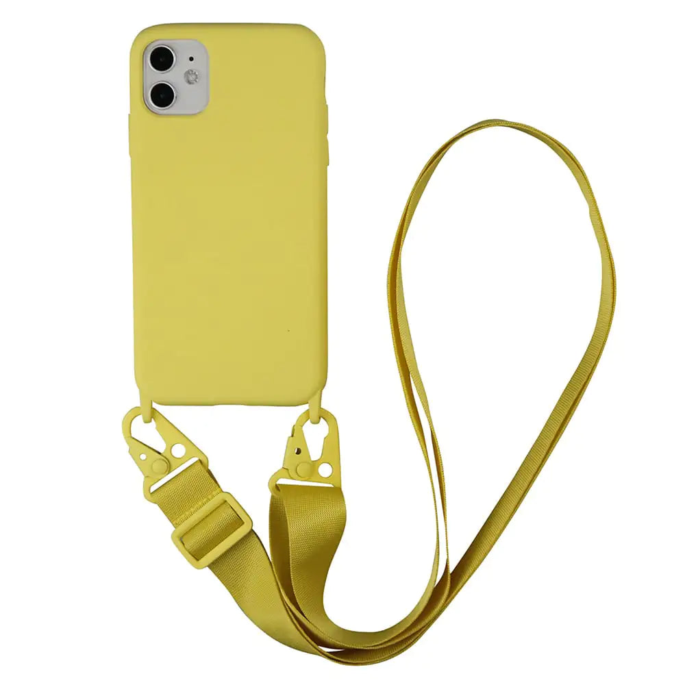 Liquid Silicone Lanyard Phone Case