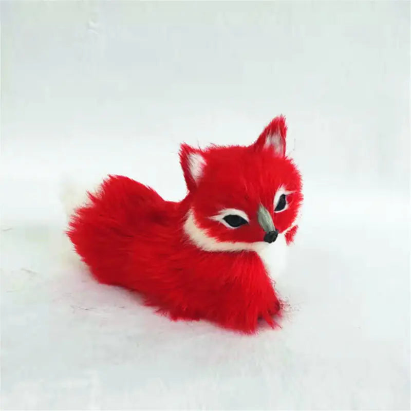 Charming Fox Statuettes - Colorful & Realistic