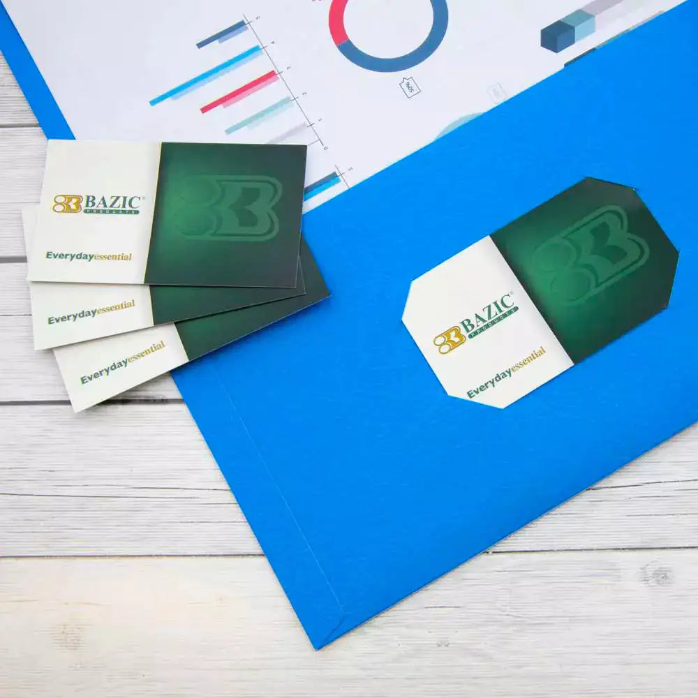 Clear View 8-Pocket Organizer Folder