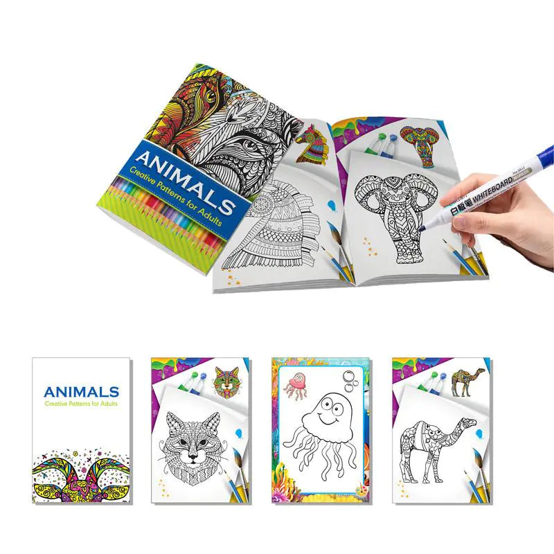 Kids' Creative Coloring & Learning Book