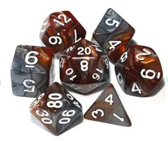 Twin-Tone Acrylic Gaming Dice
