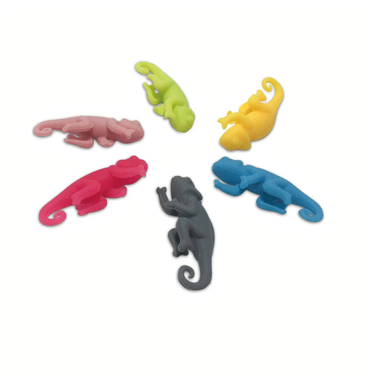 Chameleon Wine Charms