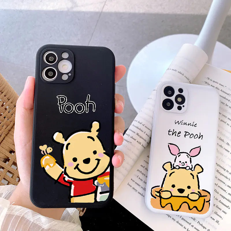 Cartoon Style Silicone Case for iPhone 11-15 Pro Max