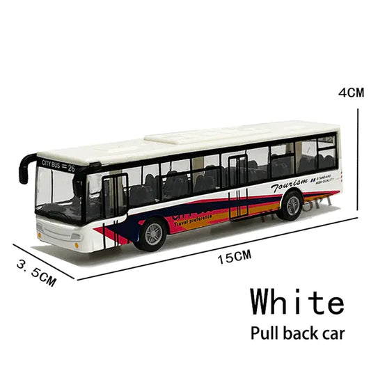 Kids' Adventure Alloy School Bus Toy