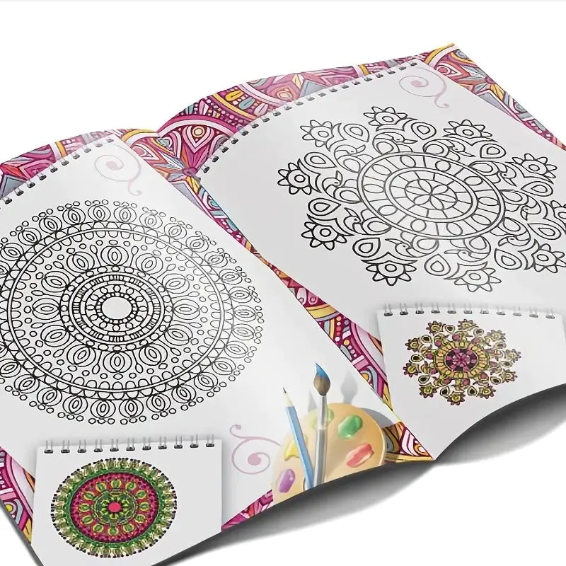 Kids' Creative Coloring & Learning Book