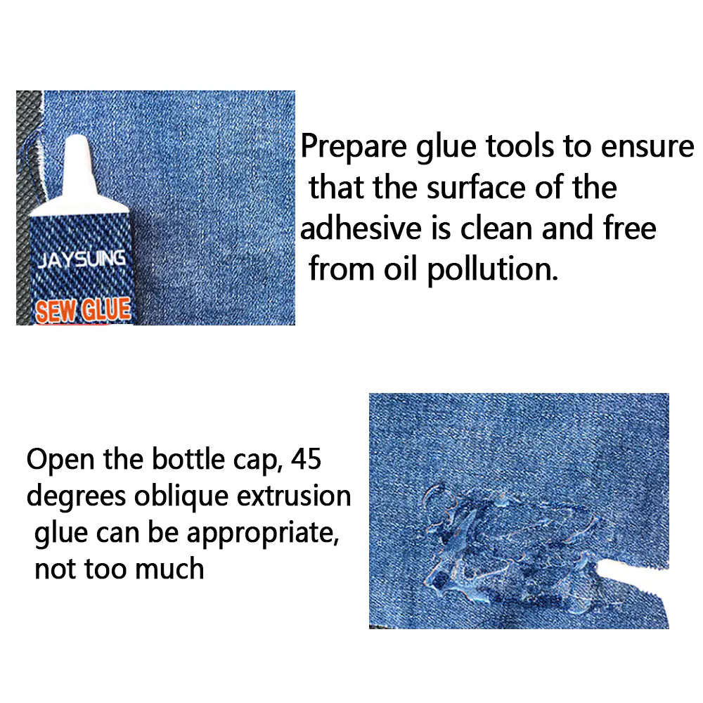 Clothing Repair Fabric Glue