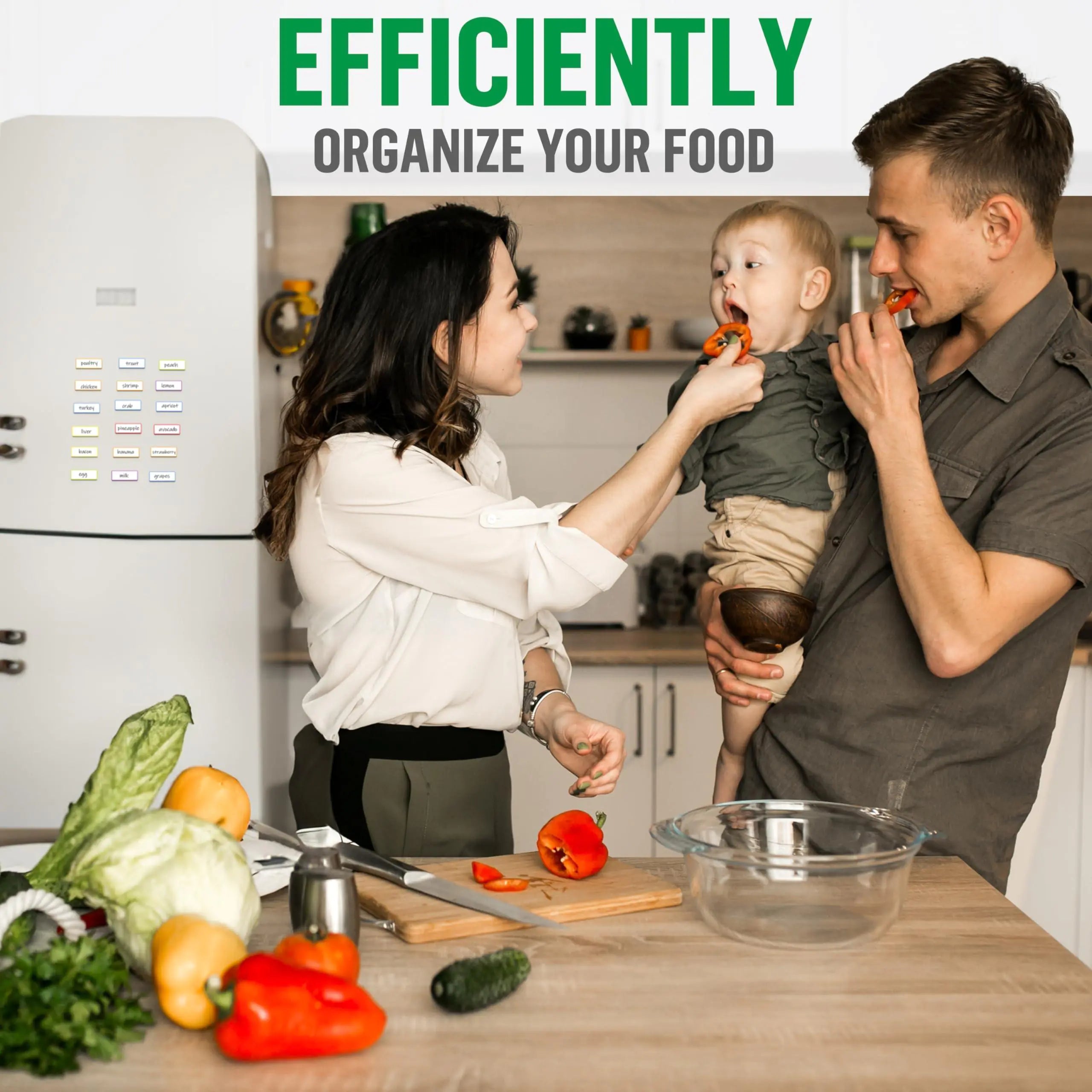 50-Pack Magnetic Dry-Erase Name Tags 3.2x1.2 in